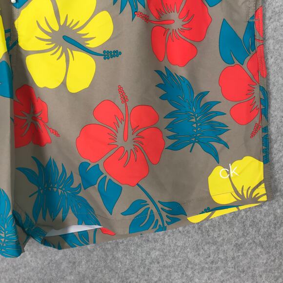 Calvin Klein Swim Shorts XL Pockets Trunks Board Lined UPF Quick Dry Wicking - Picture 3 of 15